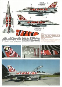 decals for Polish F-16
