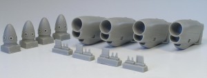 C-130J engine set for Italeri