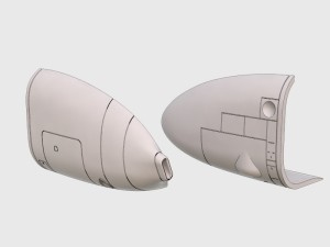 C-130 replacement sponson for Italeri