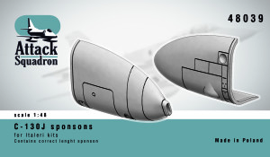 Sponsons for 1/48 c-130